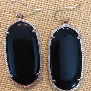 Kendra Scott Jewelry - Kendra Scott Danielle Earrings Gold Black Opaque Kendra Scott Jewelry - Kendra Scott Danielle Earrings Gold Black Opaque